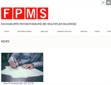 Tablet Screenshot of fpms.ch